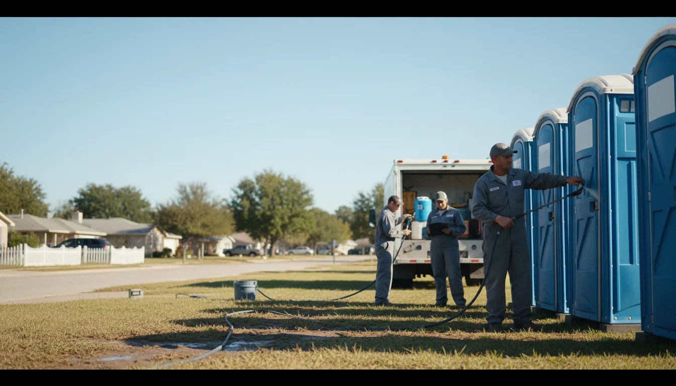 Long-Term Portable Toilet Rental in Stewart, TN near me